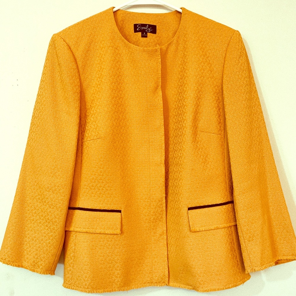 Yellow Blazer